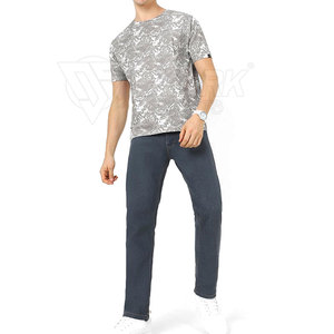 T-shirts d'été 100% coton pour adultes, manches courtes, col rond, prix bas - Product Image 5