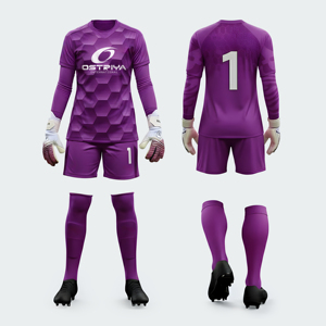 Nuevo Uniforme de Portero de Fútbol Unisex 2026, Diseño Personalizado, Nombre del Equipo Personalizado, Mangas Largas, 100% Poliéster de Secado Rápido - Product Image 1