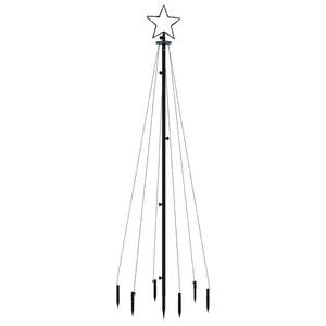 Árbol de Navidad de 6 pies con 108 luces LED cálidas blancas, luces festivas para las fiestas - Product Image 3