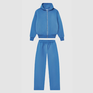 Comfortable Workout Apparel Oversize Men Zipper Tracksuit Premium Casual Sportswear Stylish Oversize Men Zipper Tracksuit - Product Image 4