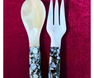 ช้อนเปลือกหอยทำมือ ผิวเรียบเนียน สำหรับบริการอาหารระดับกูร์เมต์ - Product Image 1