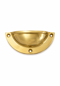 Poignée de tiroir et de meuble de cuisine moderne haut de gamme à commande tactile en laiton massif 95 mm - Product Image 1