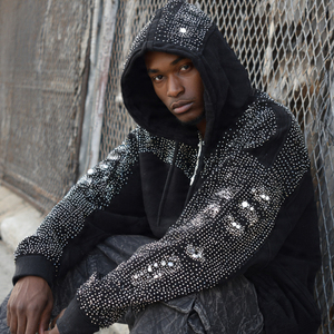 Sudadera con Capucha de Invierno para Hombre, con Pedrería, de Peso Pesado, Estilo OEM, de Manga Larga - Product Image 6