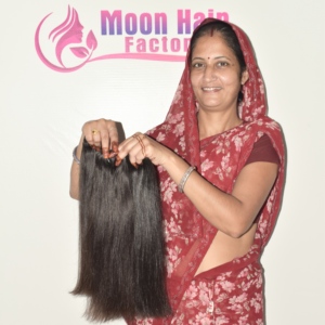 Extensions de cheveux humains indiens Remy 100% naturels, à extrémité arrondie, à brin unique, à profil épais, longueur uniforme, qualité supérieure - Product Image 6