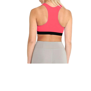 Soutien-gorge de sport léger et sans coutures pour femme, à maintien élevé, avec logo frontal - Vêtement de sport en polyester et élasthanne écologiques - Product Image 2
