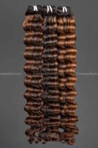 Venta al por mayor 100% Remy sin procesar Virgen Raw Extensiones de cabello Vietnamita del vendedor mejores paquetes de Vietnam Super doble puntas de pelo dibujado - Product Image 5