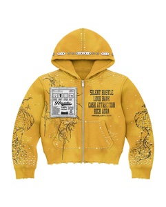เสื้อฮู้ดดี้ผู้ชาย ย้อมสีแบบ Garment Dyed ผ้าเจอร์ซีย์ แฟชั่นสตรีท สวมหัว คอตตอนเทอร์รี่ แขนจั๊มพ์  ลำลอง มีฮู้ด - Product Image 1