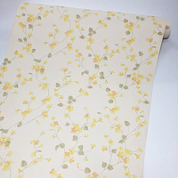 ! !! SOLDES ! !! Papier peint vinyle personnalisé ignifuge et anti-fumée Ming Sing Floral, format A4, décoration d'hôtel