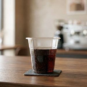 QUANG QUAN Disposable PP Single Wall Plastic <b>Cups</b> 12/16/24oz Transparent 95mm <b>Cups</b> For Beverage Coffee Milk Tea Hot/<b>Cold</b> - Product Image 2