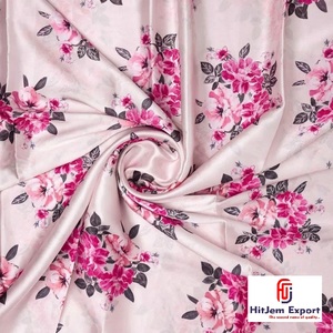 Proveedor de Telas de Satén Japonés de Lujo con Impresión Personalizada para Vestidos de Novia, Ropa de Moda y Decoración del Hogar, Exportación a Granel - Product Image 2