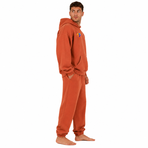 Combinaison en polaire surdimensionnée pour homme, conçue avec un tissu en polaire épais, coupe ample confortable, toucher doux et chaleur douillette pour la maison et les voyages. - Product Image 2