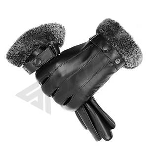 Guantes de Cuero Personalizados para Hombre, de Alta Calidad, para Invierno y Deportes, Guantes de Moda de Cuero para Mujer, Venta Directa desde Pakistán - Product Image 1