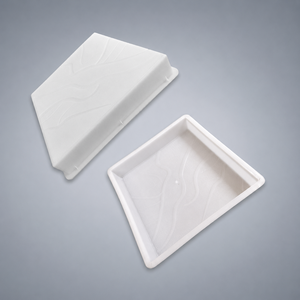 แม่พิมพ์พลาสติก PP สำหรับแผ่นปูพื้นคอนกรีตลายเมฆขนาด 400 × 400 × 45 มม. - Product Image 1