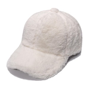Solid Wholesale <b>Winter</b> Warm Polyester Faux Fur Custom Baseball <b>Cap</b> Customize Hats <b>Caps</b> <b>for</b> Women <b>Men</b> Fleece Plush Baseball <b>Cap</b> - Product Image 2