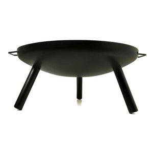 Brasero Resistente para Exteriores de 23 Pulgadas con Recipiente para Leña y Parrilla para Patio, Jardín, Terraza, Camping y Barbacoa - Product Image 5