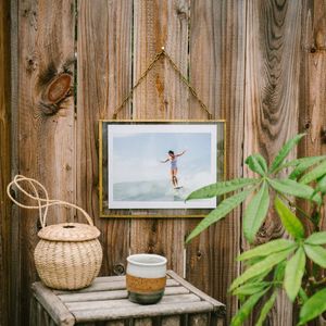Gold Metal & Glass Photo <b>Frame</b> with Glass Hanging <b>Wall</b> Decor <b>for</b> Home Decoration Customized Glass <b>Picture</b> <b>Frame</b> - Product Image 6