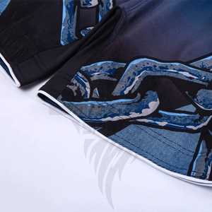 Quick Dry Stretch Boxing <b>Shorts</b> for Muay Thai MMA <b>Kickboxing</b> 100% Polyester Unisex - Product Image 6