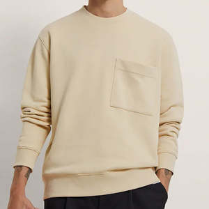 Sweat-shirt pour homme de haute qualité à épaules tombantes, col rond vintage personnalisé, effet délavé à l'acide - Product Image 6