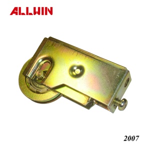 OEM ODM Design moderne ALLWIN Composants de fenêtre en fer et nylon pour porte coulissante de patio de type carrière en acier avec roulettes - Product Image 2