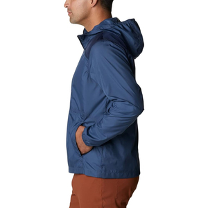 Veste coupe-vent à capuche pour homme OEM, best-seller, nouvelle mode, 100% nylon, rembourrée de duvet pour les activités de plein air en hiver, logo personnalisé - Product Image 3