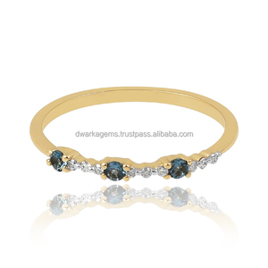 Joyería fina de lujo Chapado en oro 925 Anillo de piedra de circón de plata esterlina Estilo clásico para bodas y fiestas - Product Image 5