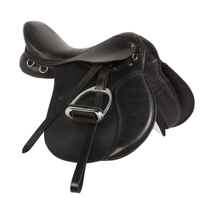 Almohadilla de Silla de Montar Ecuestre Occidental de Cuero y Madera de Diseño Personalizado de Alta Calidad para Protección del Caballo y Uso en Salto - Product Image 1