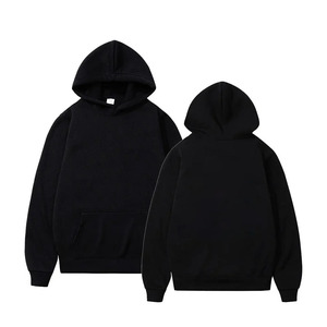 <b>Men</b> High Quality <b>Thick</b> Clothing Oversized <b>Hoodies</b> Custom Logo Cotton Heavyweight Unisex Knitted Loose ODM Polyester/ <b>Hoodies</b> - Product Image 1