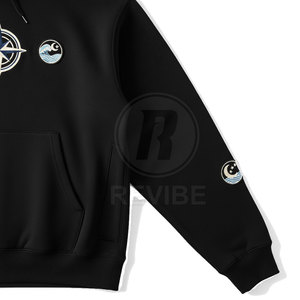 Sweat-shirts légers 100 % coton avec patchs brodés, vente directe d'usine, fabricants de sweats-shirts avec patchs brodés - Product Image 4