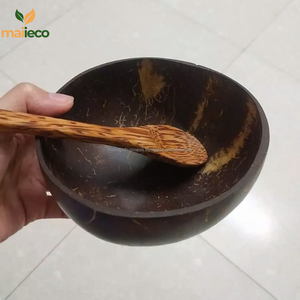 ชุดชามมะพร้าวทำมือ เป็นมิตรกับสิ่งแวดล้อม ดีไซน์คลาสสิก ด้านในเรียบเนียน ราคาสมเหตุสมผลสำหรับการขายส่ง - Product Image 2