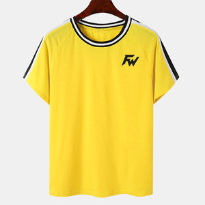 T-shirt pour homme confortable et tendance, taille personnalisée, 100% coton, faible MOQ, coupe ample. - Product Image 1