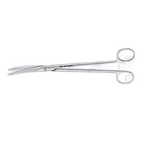 Tijeras de Disección de 230 mm, Instrumento Quirúrgico Ginecológico Premium de 9 Pulgadas, Tupidas, No Estériles, Reutilizables, Curvas Wertheim - Product Image 1