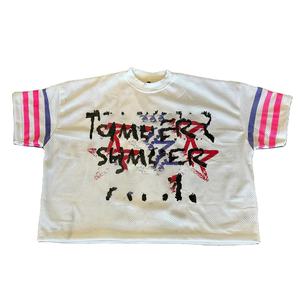 Camiseta de fútbol Premium para hombre, camiseta de malla de gran tamaño, camisetas de talla grande de LICRA de nailon para imprimir ropa de fútbol al por mayor de alta calidad - Product Image 1