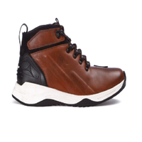 Bottes décontractées marron pour hommes, chaussures robustes à lacets pour les voyages en plein air, chaussures confortables pour tous les jours, style urbain contemporain