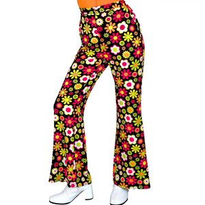 Conjuntos de Ropa para Mujer, Pantalones Anchos, Pantalones Elásticos de Secado Rápido, Conjunto de Disfraz Hippie Disco - Product Image 3
