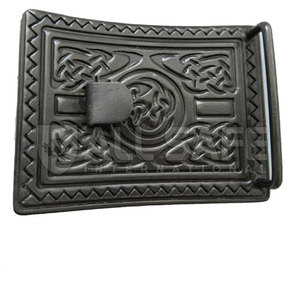 หัวเข็มขัดพับจีบสแตนเลสสำหรับผู้ชายแบบดั้งเดิมไฮแลนด์แบบดั้งเดิม - Product Image 4