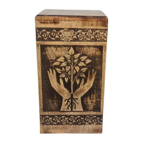 Affordable Rustic Wooden Jewelry Organizer <b>Box</b> for <b>Small</b> Accessories, Personal Treasures, <b>Gifts</b> and Keepsakes - Product Image 4