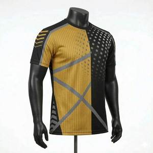 เสื้อกีฬาผู้ชายสไตล์โดดเด่นสุดฮิต ลดราคาพิเศษ ผลิตจากผ้าฝ้าย 100% แห้งเร็ว สกรีนลายได้ตามต้องการ ผลิตในประเทศปากีสถาน - Product Image 2