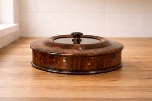 Decorative Wooden Masala Dabba with Multiple Sections for Kitchen Counter Storage and Home Dining Accessories - Product Image 3