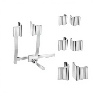 Espaciador de Costillas DeBakey, 3 Pares de Cuchillas de 15 cm, Instrumento Quirúrgico Manual, Certificado CE Clase II, Set Ortopédico - Product Image 4