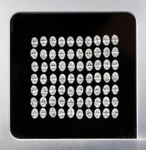 Diamantes cultivados en laboratorio, sueltos, de 4 x 3 mm, color blanco D/E/F, VVS+, corte oval brillante, CVD HPHT, pequeñas piedras decorativas para la elaboración de joyería fina. - Product Image 1