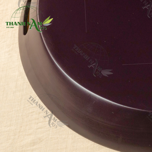 Plateau de service en bambou fait à la main pour utilisation en restaurant - Écologique, imperméable, durable avec des poignées robustes pour un transport facile - Product Image 5