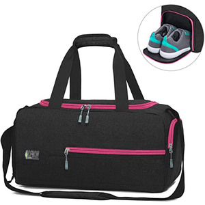 Bolsa de Viaje Deportiva Grande con Múltiples Compartimentos, Asas Resistentes y Correa de Hombro Ajustable - Product Image 5