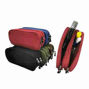 Estuche para Lápices de Doble Capa con Cierre de Cremallera, Marca DC, 300D, Poliéster Oxford, con Impresión de Logotipo Multicolor, para Estudiantes Escolares, Precio Bajo - Product Image 1