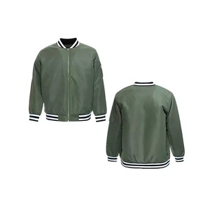 Chaqueta Bomber para Hombre, Personalizada, con Cuello Alto, de Lona, Resistente al Viento, con Cierre, Proveedor Mayorista - Product Image 6