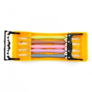 Juego de 5 Piezas para Restauración Dental ErgoMax, Destartarizador Manual de Acero Inoxidable, Certificado CE, Dentavex Clase I, 1 Año de Garantía - Product Image 2