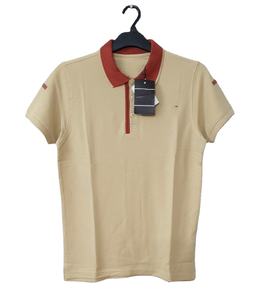 Chemises de golf pour hommes à manches courtes, en coton 100% tricoté, anti-plis, de luxe, design personnalisé, haute qualité, OEM, MOQ - Product Image 3