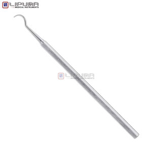 Râpe à callosités ergonomique en acier inoxydable et plastique, grande taille personnalisée, double face, pousse-cuticules à long manche - Product Image 5
