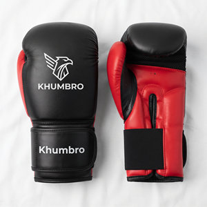 ถุงมือชกมวยไทยแบบ OEM ผลิตตามสั่ง ผิวด้าน ซับแรงกระแทก พร้อมที่รัดข้อมือ สำหรับฝึกซ้อมและแข่งขัน ขนาด 8oz 10oz 12oz 14oz 16oz - Product Image 2