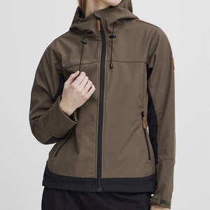 Chaqueta Softshell para Mujer, Cómoda, Ligera, con Logotipo Personalizado Disponible, para Viajes al Aire Libre, Uso Casual - Product Image 5