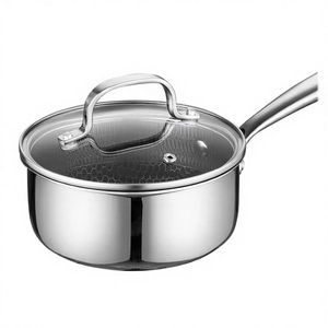 Elegant Kitchen Sauce <b>Pan</b> With Strong Base <b>And</b> Comfortable Grip For Long Lasting Performance - Product Image 1